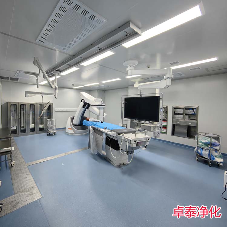 河北省三院介入式潔凈手術(shù)室裝修完成，卓泰凈化工程公司承建
