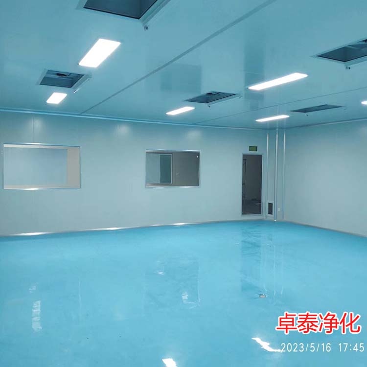 河北消字號(hào)凈化車間裝修施工現(xiàn)場(chǎng)，潔凈室裝修設(shè)計(jì)施工廠家找卓泰凈化
