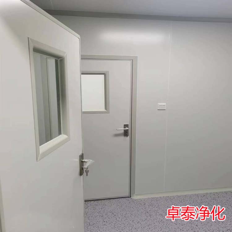 在凈化車間、潔凈室中氣閘室的作用，河北凈化車間裝修廠家找卓泰凈化
