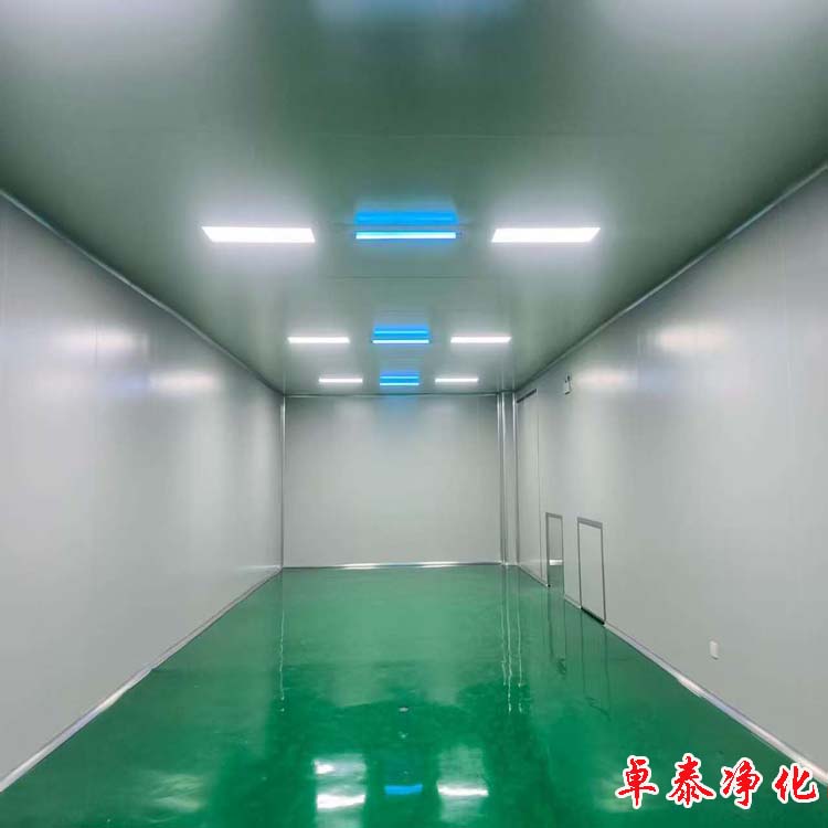 石家莊凈化車間裝修施工完成，河北凈化車間裝修廠家找卓泰凈化